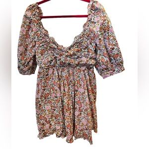 Buddy love floral poppy dress